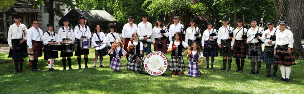 The Nauvoo Pageant Bagpipe Band