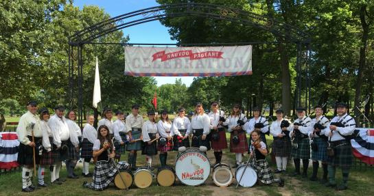 Nauvoo Pageant Bagpipe Band